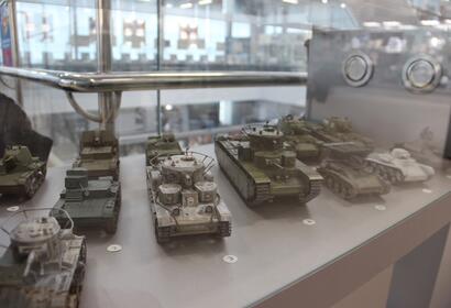 Онлайн-презентация выставки «Военная техника в миниатюре»