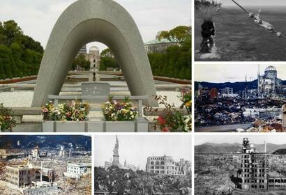 6 августа 1945 года американская авиация подвергла атомной бомбардировке японский город Хиросиму